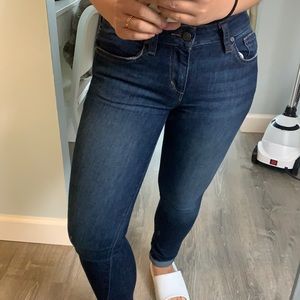 Joe’s Dark Blue Skinny Ankle Jeans Sz 26